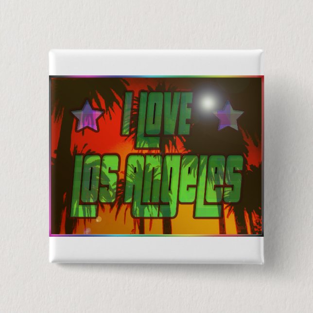 Botón de grabación de LA Beautiful (Anverso)