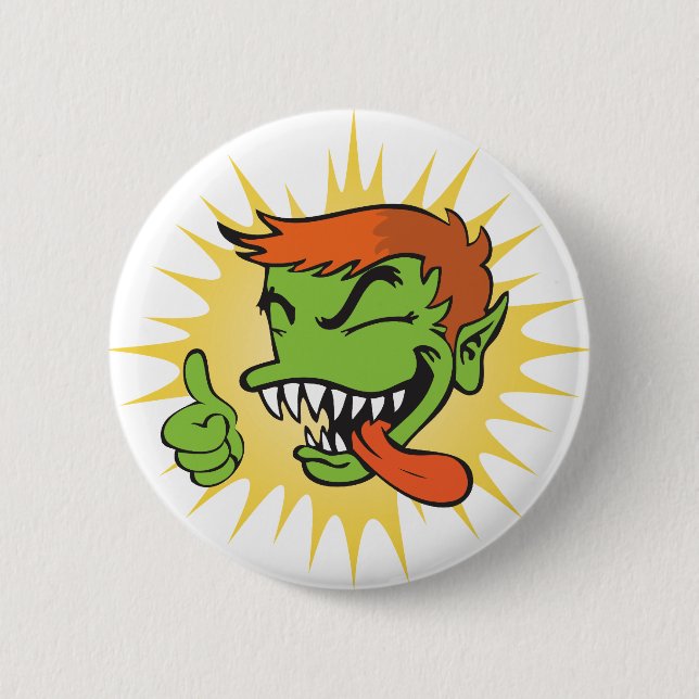 Botón de Gremmie - blanco (Anverso)