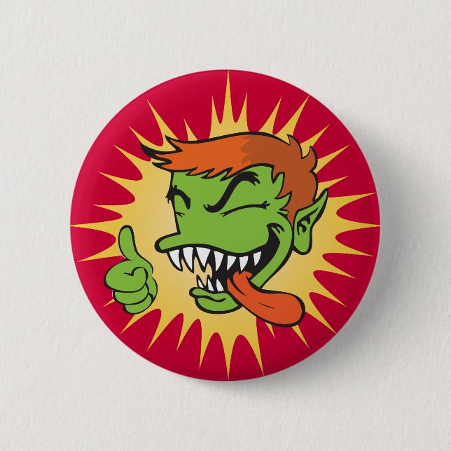 Botón de Gremmie - rojo (Anverso)