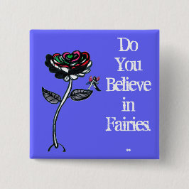 botón de hadas de flores