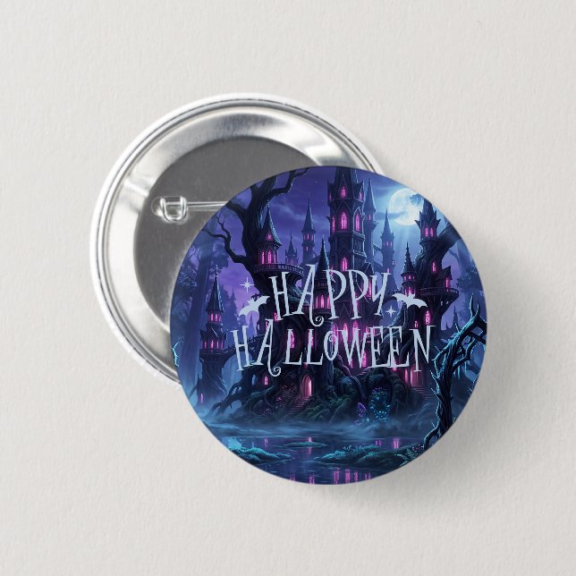 Botón de Halloween (Anverso y reverso)