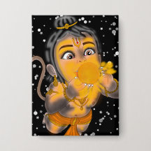 Botón de Hanuman Niño