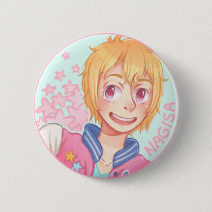 Botón de Hazuki Nagisa