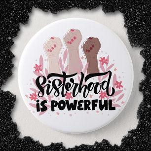 Botón de Hermandad Femenina Empoderada