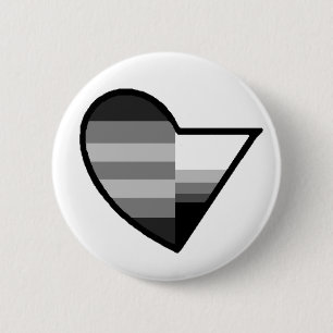 Botón de Heteroromantic Demisexual