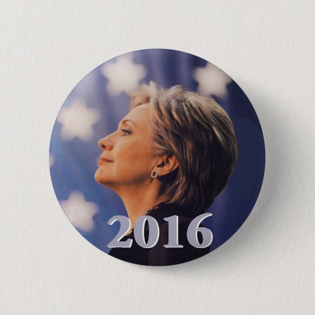 Botón de Hillary 2016 (Anverso)