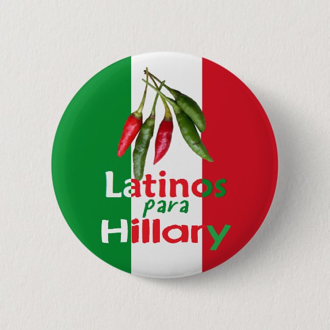 Botón de Hillary 2016 (Anverso)