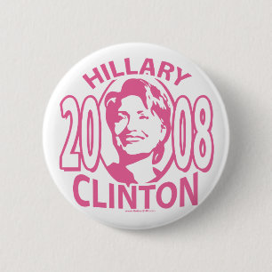 Botón de Hillary Clinton 2008