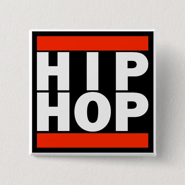 Botón de HIP HOP (Anverso)