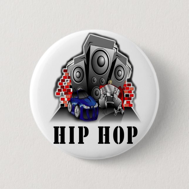 Botón de Hip Hop (Anverso)