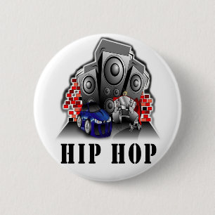Botón de Hip Hop