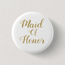 Botón de honor de la doncella de oro