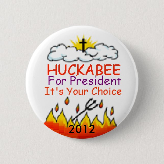 Botón de HUCKABEE 2012 (Anverso)