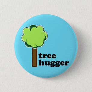 Botón de Hugger del árbol