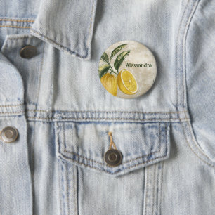 Botón de Identificación de Limones Rústicos para F