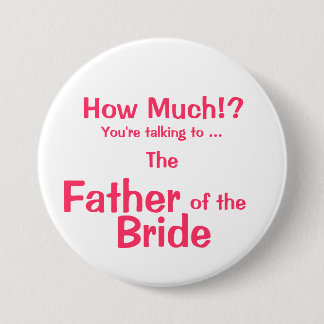 Botón de identificación del padre de la novia