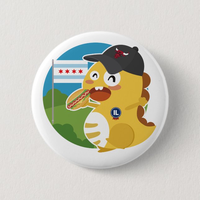 Botón de Illinois VIPKID (Anverso)