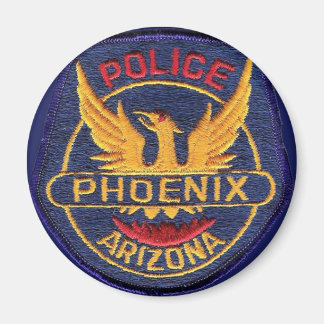 Botón de imán de la policía de Phoenix