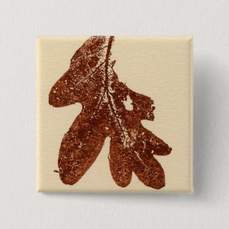 Botón de impresión de la naturaleza de la hoja