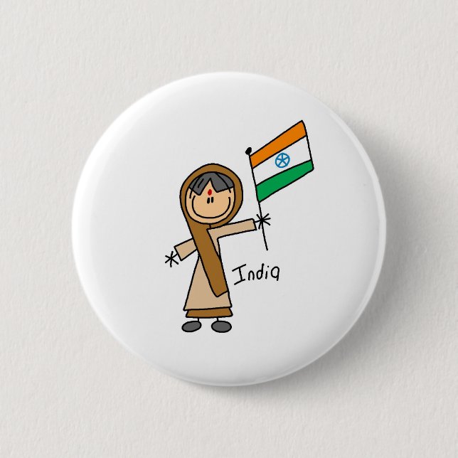 Botón de India (Anverso)