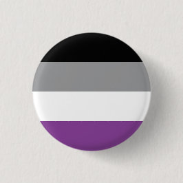Botón de indicador de orgullo asexual