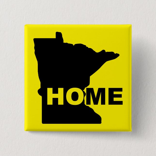 Botón de insignia de pin de Minnesota lejos del es (Anverso)
