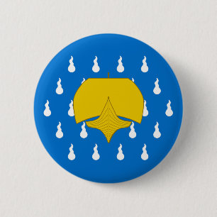 botón de insignia de poblado de barriga
