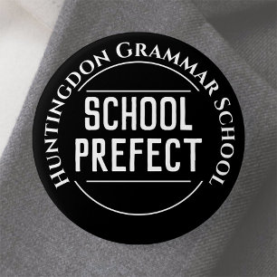 Botón de insignia de Prefecto de Escuela