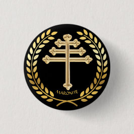 Botón de insignia de solapa de cruz de la Iglesia 