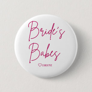 Botón de insignia para despedida de soltera Bride'