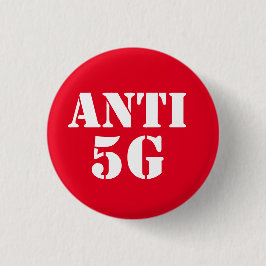 Botón de insignia redonda Anti 5G