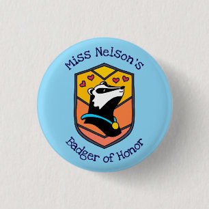 Botón de Insignia "Tejón de Honor"