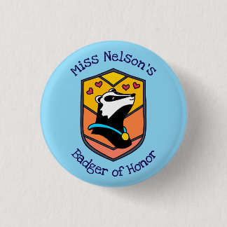 Botón de Insignia "Tejón de Honor"