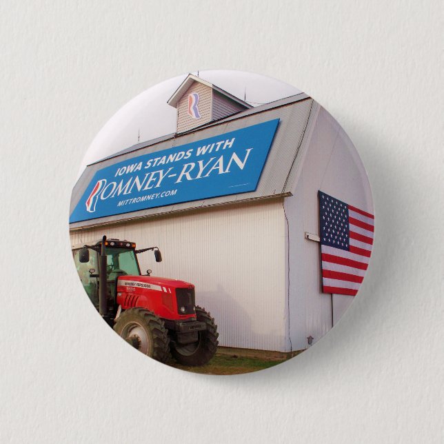 Botón de Iowa Romney-Ryan (Anverso)