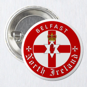 Botón de Irlanda del Norte, Belfast, Bandera de Ul