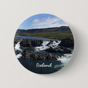botón de Islandia