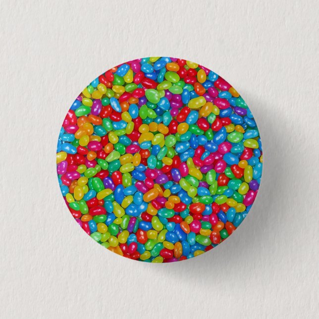 Botón de jelly bean Colorido (Anverso)