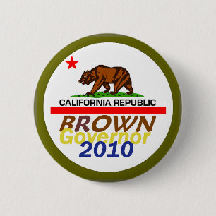 Botón de Jerry BROWN 2010