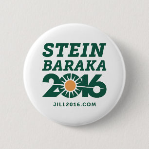 Botón de Jill Stein-Ajamu Baraka 2016