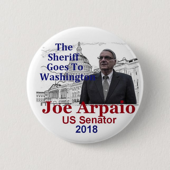 Botón de Joe ARPAIO 2018 AZ (Anverso)