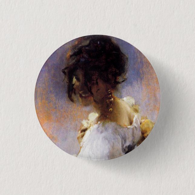 Botón de John Singer Sargent Rosina (Anverso)