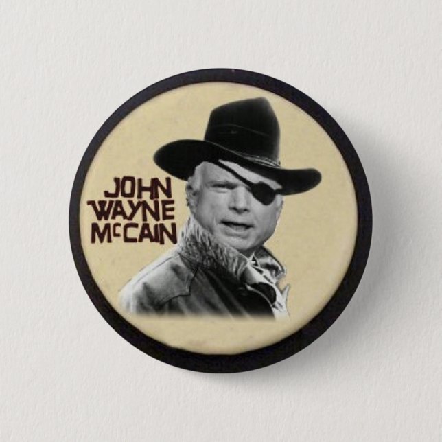 Botón de John Wayne McCain (Anverso)