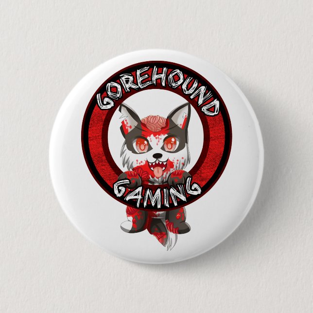 Botón de juego Gorehound (Anverso)
