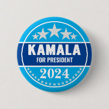 Botón de Kamala Harris 2024 para Presidente