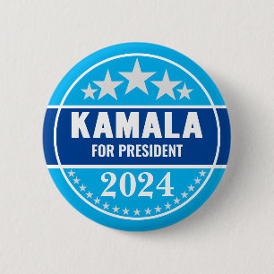 Botón de Kamala Harris 2024 para Presidente