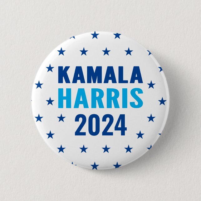 Botón de Kamala Harris 2024 para Presidente (Anverso)