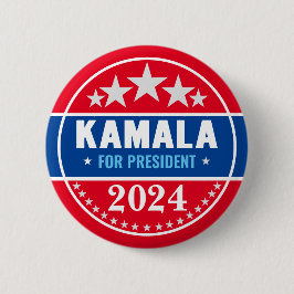 Botón de Kamala Harris 2024 para Presidente