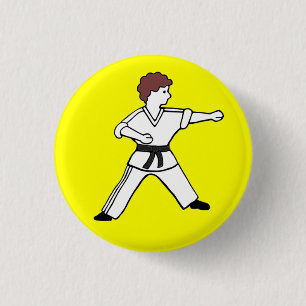 Botón de Karate Kid 15
