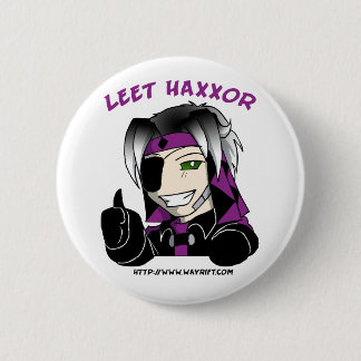 Botón de Kip "Leet Haxxor"