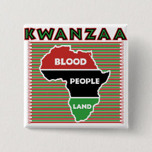 Botón de Kwanzaa